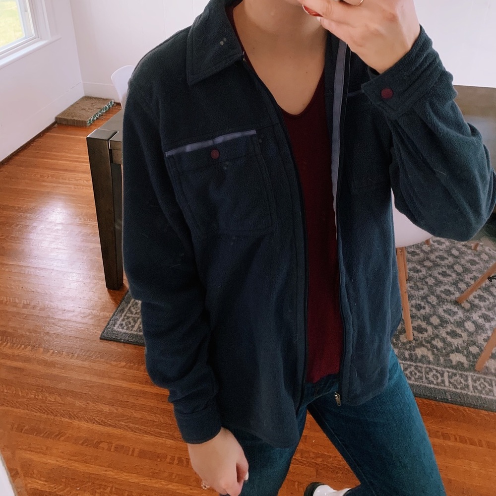 Dark Blue Patagonia Fleece